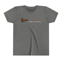 Load image into Gallery viewer, I Drive A Stick Youth Short-Sleeve Tee - The Pleasant Workshop
