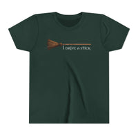 Load image into Gallery viewer, I Drive A Stick Youth Short-Sleeve Tee - The Pleasant Workshop
