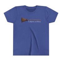 Load image into Gallery viewer, I Drive A Stick Youth Short-Sleeve Tee - The Pleasant Workshop
