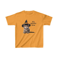 Load image into Gallery viewer, It's Spooky Time Kids Tee - Heavy Cotton - Short Sleeve - The Pleasant Workshop
