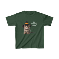 Load image into Gallery viewer, It's Spooky Time Kids Tee - Heavy Cotton - Short Sleeve - The Pleasant Workshop
