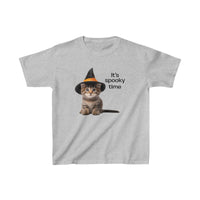 Load image into Gallery viewer, It's Spooky Time Kids Tee - Heavy Cotton - Short Sleeve - The Pleasant Workshop
