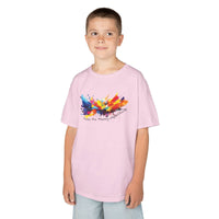 Load image into Gallery viewer, Lines Are Merely Suggestions Kids Short-Sleeve Tee - The Pleasant Workshop
