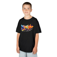 Load image into Gallery viewer, Lines Are Merely Suggestions Kids Short-Sleeve Tee - The Pleasant Workshop
