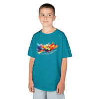 Load image into Gallery viewer, Lines Are Merely Suggestions Kids Short-Sleeve Tee - The Pleasant Workshop
