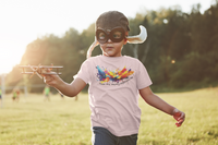 Load image into Gallery viewer, Lines Are Merely Suggestions, Unique Kids T-Shirt, Sizes XS - XL - The Pleasant Workshop
