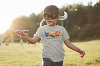 Load image into Gallery viewer, Lines Are Merely Suggestions, Unique Kids T-Shirt, Sizes XS - XL - The Pleasant Workshop
