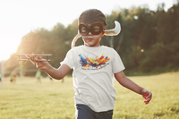 Load image into Gallery viewer, Lines Are Merely Suggestions, Unique Kids T-Shirt, Sizes XS - XL - The Pleasant Workshop
