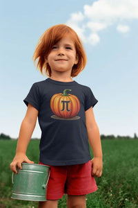 Load image into Gallery viewer, Pumpkin Pi Kids Heavy Cotton Tee Shirt - The Pleasant Workshop
