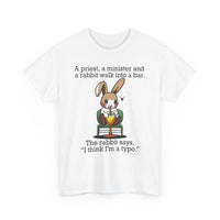 Load image into Gallery viewer, Punny Bunny Heavy Cotton Tee Shirt - The Pleasant Workshop
