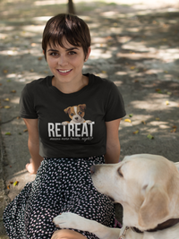Load image into Gallery viewer, Puppy ReTreat Adult T-shirt - The Pleasant Workshop

