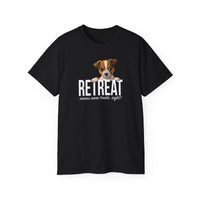 Load image into Gallery viewer, Puppy ReTreat Adult Short-Sleeve T-shirt - The Pleasant Workshop
