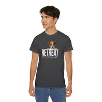 Load image into Gallery viewer, Puppy ReTreat Adult Short-Sleeve T-shirt - The Pleasant Workshop
