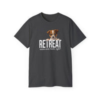 Load image into Gallery viewer, Puppy ReTreat Adult Short-Sleeve T-shirt - The Pleasant Workshop
