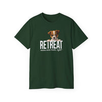 Load image into Gallery viewer, Puppy ReTreat Adult Short-Sleeve T-shirt - The Pleasant Workshop
