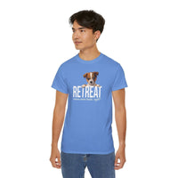 Load image into Gallery viewer, Puppy ReTreat Adult Short-Sleeve T-shirt - The Pleasant Workshop
