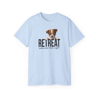 Load image into Gallery viewer, Puppy ReTreat Adult Short-Sleeve T-shirt - The Pleasant Workshop
