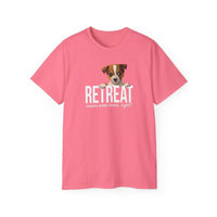 Load image into Gallery viewer, Puppy ReTreat Adult Short-Sleeve T-shirt - The Pleasant Workshop
