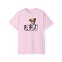 Load image into Gallery viewer, Puppy ReTreat Adult Short-Sleeve T-shirt - The Pleasant Workshop
