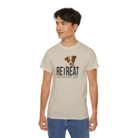 Load image into Gallery viewer, Puppy ReTreat Adult Short-Sleeve T-shirt - The Pleasant Workshop
