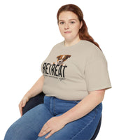 Load image into Gallery viewer, Puppy ReTreat Adult Short-Sleeve T-shirt - The Pleasant Workshop
