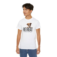 Load image into Gallery viewer, Puppy ReTreat Adult Short-Sleeve T-shirt - The Pleasant Workshop
