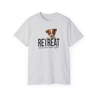 Load image into Gallery viewer, Puppy ReTreat Adult Short-Sleeve T-shirt - The Pleasant Workshop
