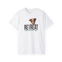Load image into Gallery viewer, Puppy ReTreat Adult Short-Sleeve T-shirt - The Pleasant Workshop
