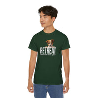 Load image into Gallery viewer, Puppy ReTreat Adult T-shirt - Adult - The Pleasant Workshop
