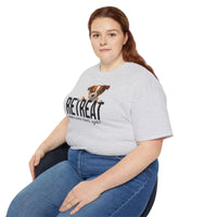 Load image into Gallery viewer, Puppy ReTreat Adult T-shirt - Adult - The Pleasant Workshop
