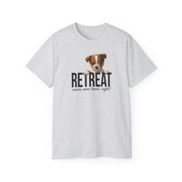 Load image into Gallery viewer, Puppy ReTreat Adult T-shirt - Adult - The Pleasant Workshop
