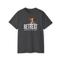 Load image into Gallery viewer, Puppy ReTreat Adult T-shirt - Adult - The Pleasant Workshop
