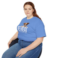 Load image into Gallery viewer, Puppy ReTreat Adult T-shirt - Adult - The Pleasant Workshop
