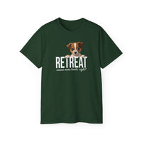 Load image into Gallery viewer, Puppy ReTreat Adult T-shirt - Adult - The Pleasant Workshop
