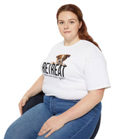 Load image into Gallery viewer, Puppy ReTreat Adult T-shirt - Adult - The Pleasant Workshop
