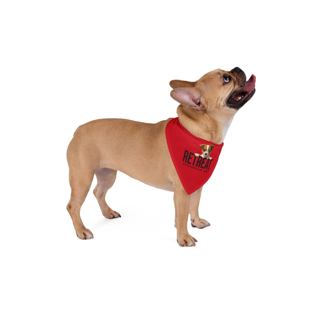 Puppy ReTreat Pet Bandana, Small and Large - The Pleasant Workshop