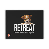 Load image into Gallery viewer, Puppy ReTreat Pet Feeding Mat, 24&quot; x 18&quot; - The Pleasant Workshop
