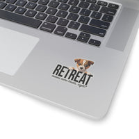Load image into Gallery viewer, Puppy ReTreat Sticker, 4 sizes, 2 surfaces - The Pleasant Workshop
