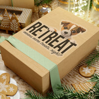 Load image into Gallery viewer, Puppy ReTreat Sticker, 4 sizes, 2 surfaces - The Pleasant Workshop
