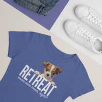 Load image into Gallery viewer, Puppy ReTreat Youth Short-Sleeve Tee - The Pleasant Workshop
