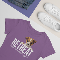 Load image into Gallery viewer, Puppy ReTreat Youth Short-Sleeve Tee - The Pleasant Workshop
