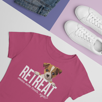 Load image into Gallery viewer, Puppy ReTreat Youth Short-Sleeve Tee - The Pleasant Workshop
