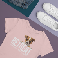Load image into Gallery viewer, Puppy ReTreat Youth Short-Sleeve Tee - The Pleasant Workshop

