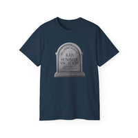 Load image into Gallery viewer, R.I.P. Summer Adult Short-Sleeve T-shirt - The Pleasant Workshop
