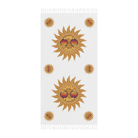 Load image into Gallery viewer, Summer Vibes Boho Beach Cloth with Tassels, Large - The Pleasant Workshop
