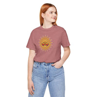 Load image into Gallery viewer, Summer Vibes Cool Shades Adult Short-Sleeve T-Shirt - The Pleasant Workshop
