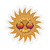 Load image into Gallery viewer, Summer Vibes Sticker, 4 sizes, 2 surfaces - The Pleasant Workshop

