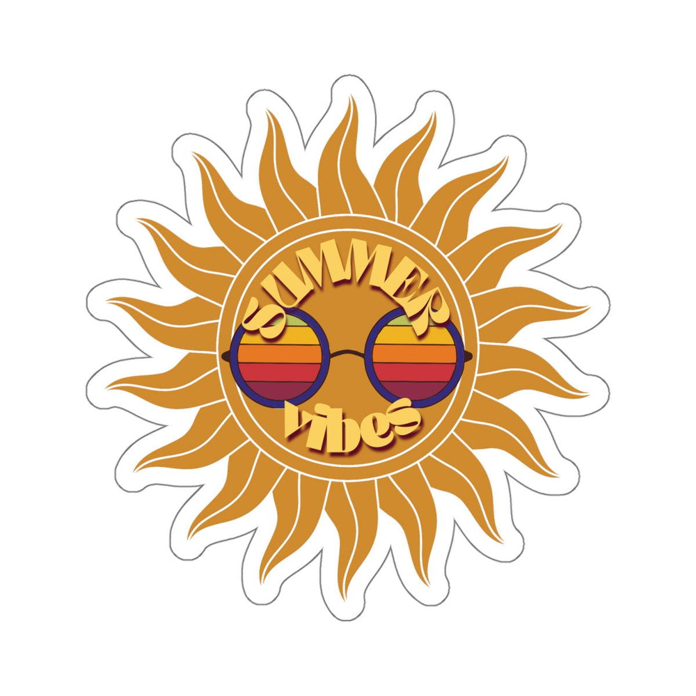 Summer Vibes Sticker, 4 sizes, 2 surfaces - The Pleasant Workshop
