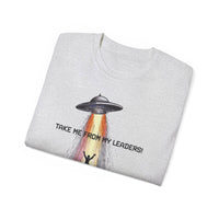 Load image into Gallery viewer, Take Me From My Leaders Cotton Tee - The Pleasant Workshop
