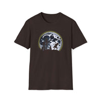 Load image into Gallery viewer, Wolf Moon Adult Short-Sleeve T-Shirt - The Pleasant Workshop
